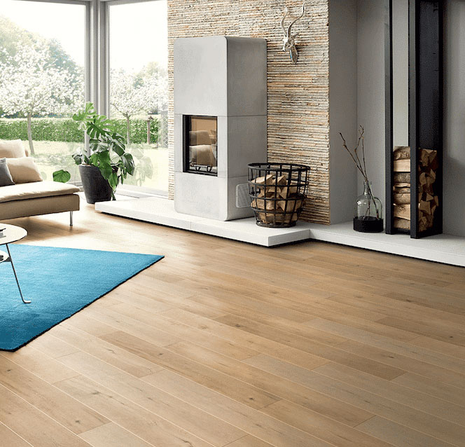 Living room floor to illustrate our Magento project with the client Lanctôt.